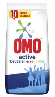 Omo Active Beyazlar ve Renkliler Toz Çamaşır Deterjanı 10 kg Deterjan kullananlar yorumlar